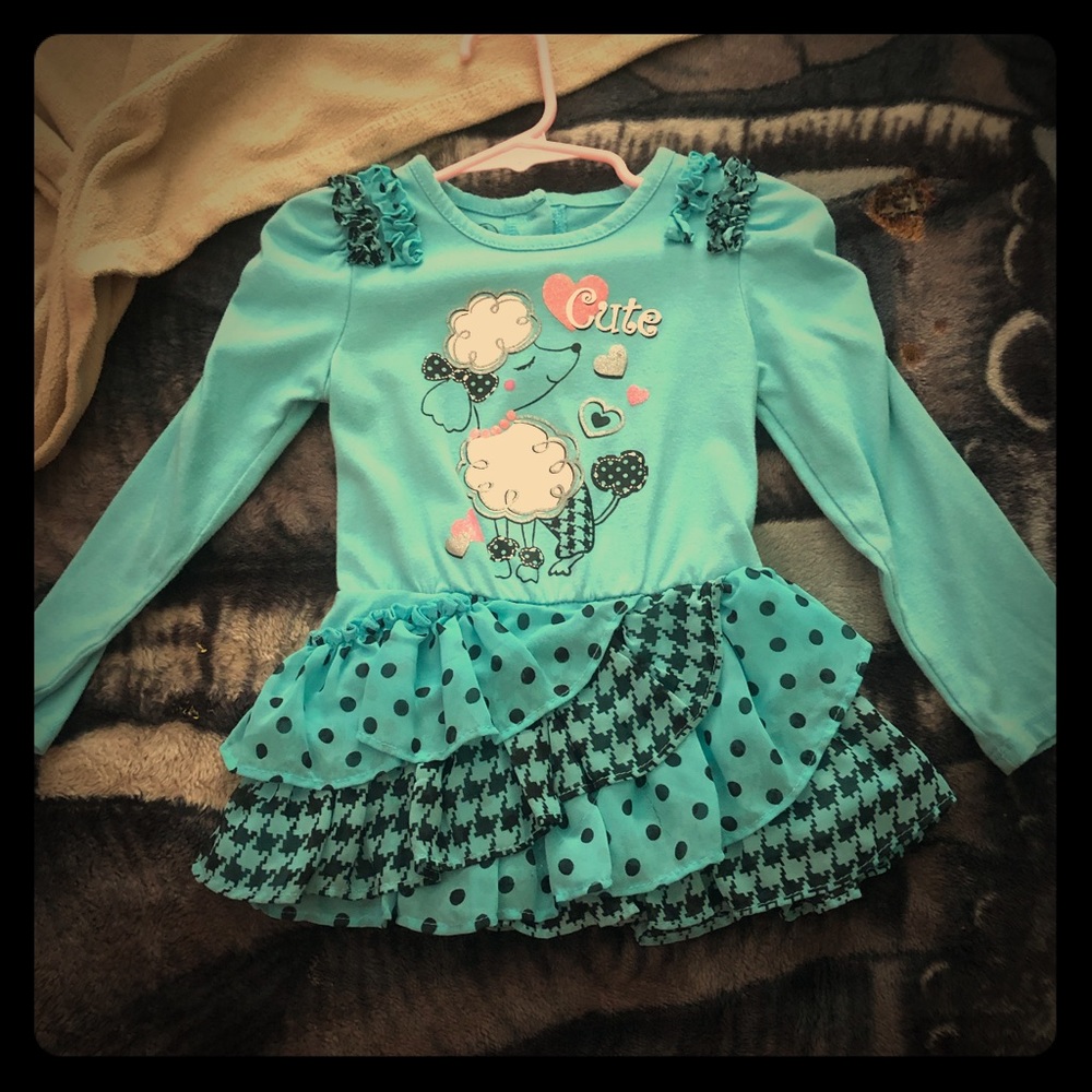 Toddler girls Young Hearts top